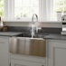 Elmbridge Dove Grey In Frame Sink & Tap