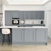 Elmbridge Inframe DuskBlue Island Kitchen