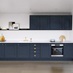 Elmbridge Inframe Navy Single Wall Kitchen