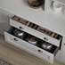Elmbridge Navy and Dove Grey Inframe Drawer Cameo