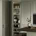 Elmbridge Sage Green In-frame walk-in larder