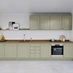 Elmbridge Sage Green In-Frame Single Wall Kitchen