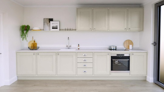 Elmbridge Inframe Porcelain Single Wall Kitchen