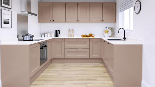 Elmbridge PTO AntiqueRose EKES U Shape