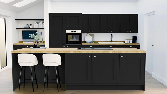 Elmbridge Black Inframe EKES Set Shot Island 