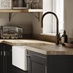Elmbridge Black Inframe Sink And Tap