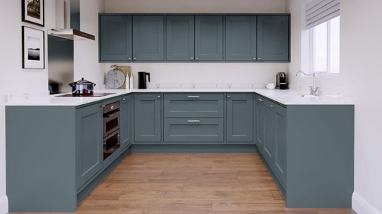 Elmbridge Laguna Blue Inframe EKES U Shape