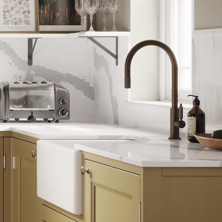Elmbridge Saffron Inframe Sink And Tap