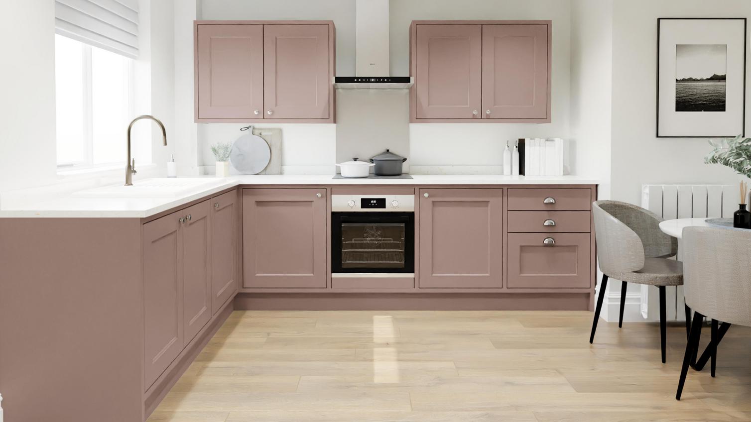 Elmbridge Antique Rose Inframe EKES Set Shot L Shape 