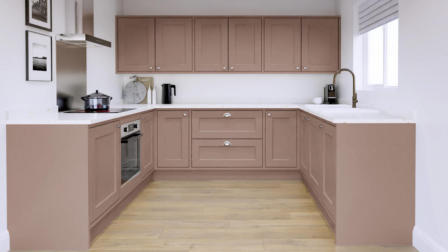 Elmbridge Antique Rose Inframe EKES Set Shot U Shape