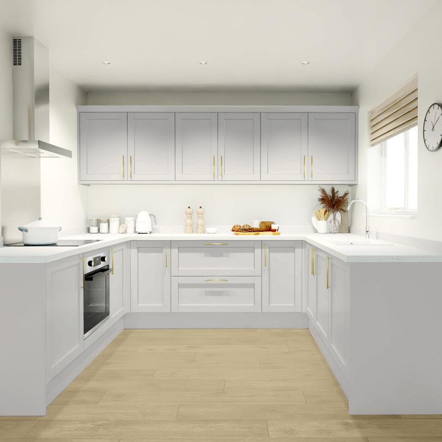 Witney Dove Grey EKES  Set Shot U Shape