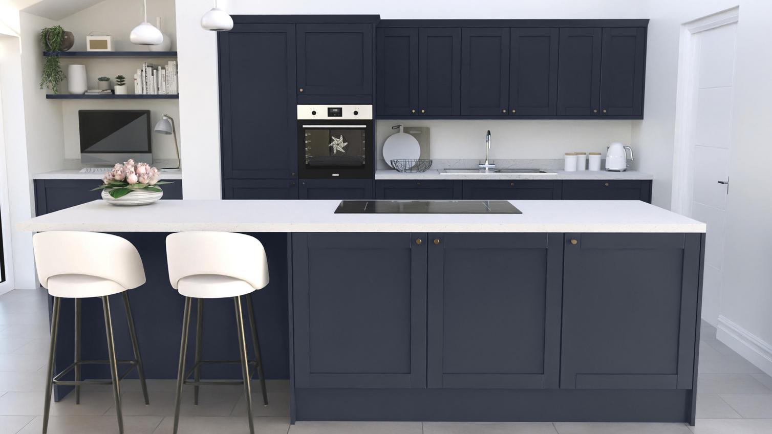 Witney Navy EKES  Set Shot Island