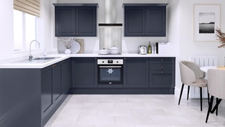 Witney Navy EKES Set Shot L Shape