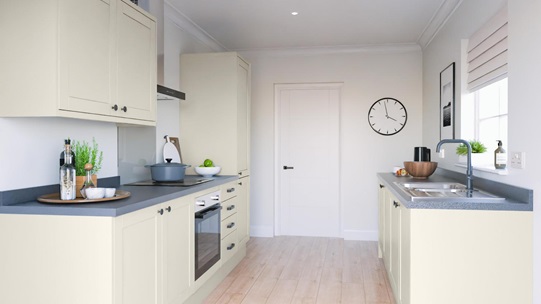 Witney Porcelain EKES  Set Shot Galley