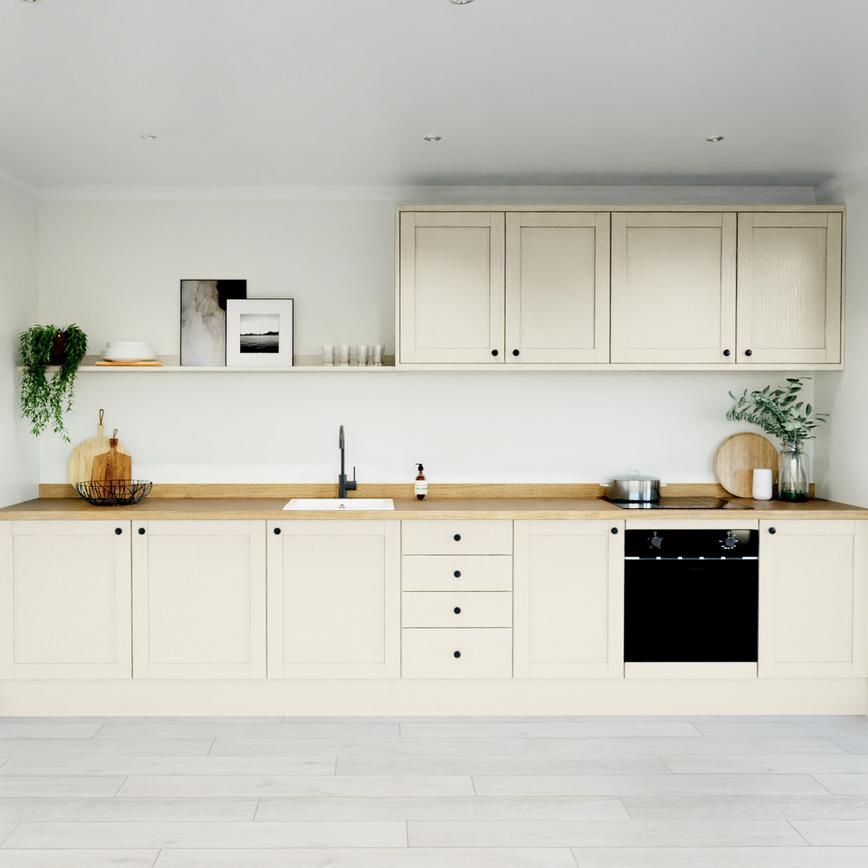 Allendale Antique White EKES Single Wall Main Set Shot