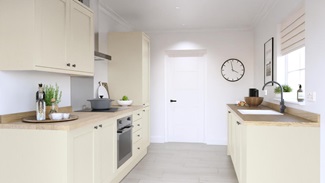 Allendale Antique White EKES Galley Main Set Shot