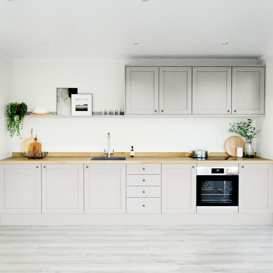 Allendale Dove Grey EKES Single Wall Main Set Shot