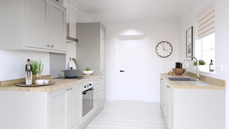 Allendale Dove Grey EKES Galley Main Set Shot