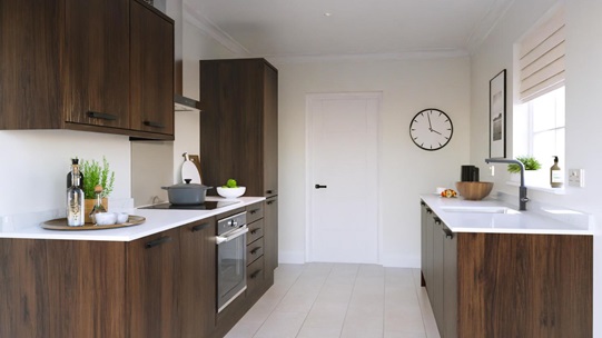 Hockley Walnut Galley