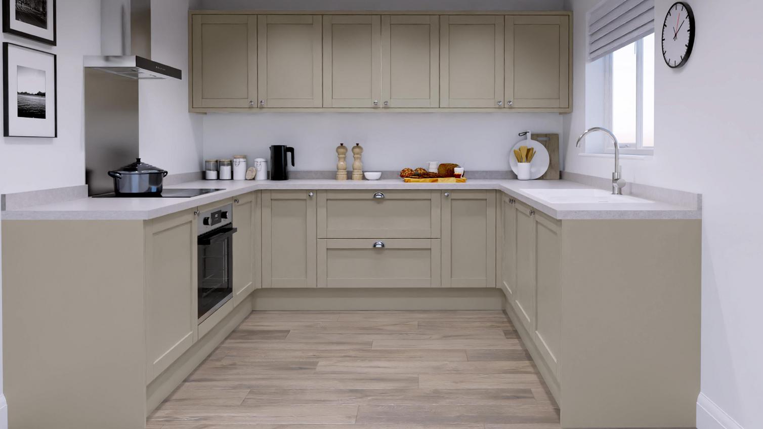 Allendale Pebble U Shaped