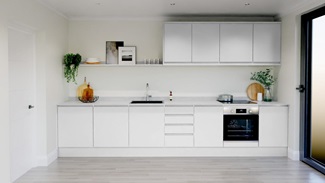 Clerkenwell Super Matt White EKES Single Wall Main Set Shot