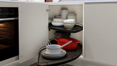 Full Extension Corner Storage Accessory