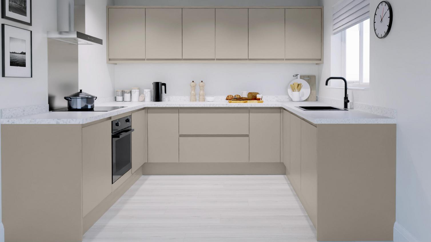 Clerkenwell Gloss Sandstone EKES U-Shape