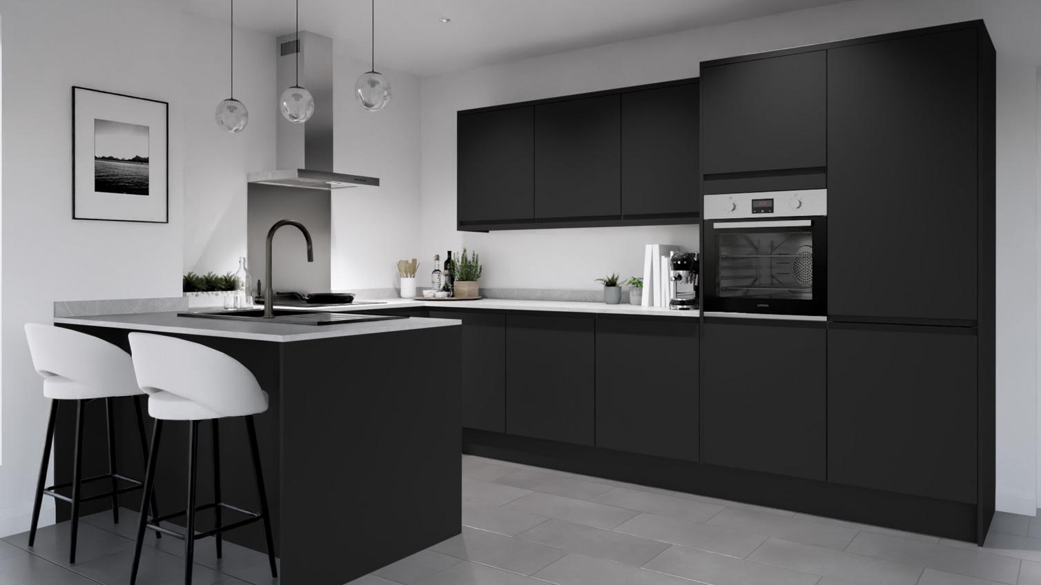 Clerkenwell Gloss Charcoal EKES Peninsula