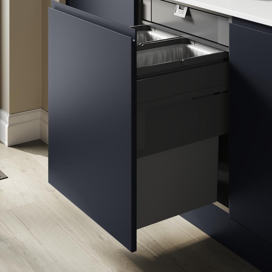 Clerkenwell Super Matt Navy Bin 