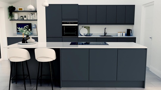 Clerkenwell Super Matt Marine Blue Island EKES