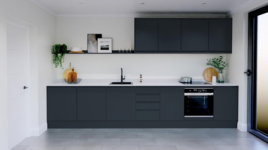 Clerkenwell Super Matt Marine Blue Single Wall EKES