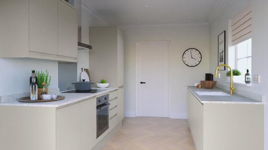 Clerkenwell Gloss Porcelain EKES Galley