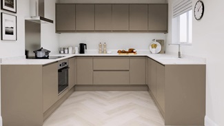 Clerkenwell Matt Metallic Bronze EKES U Shaped