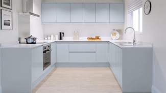 Clerkenwell Standard Mist EKES Set Shot U Shaped CAD