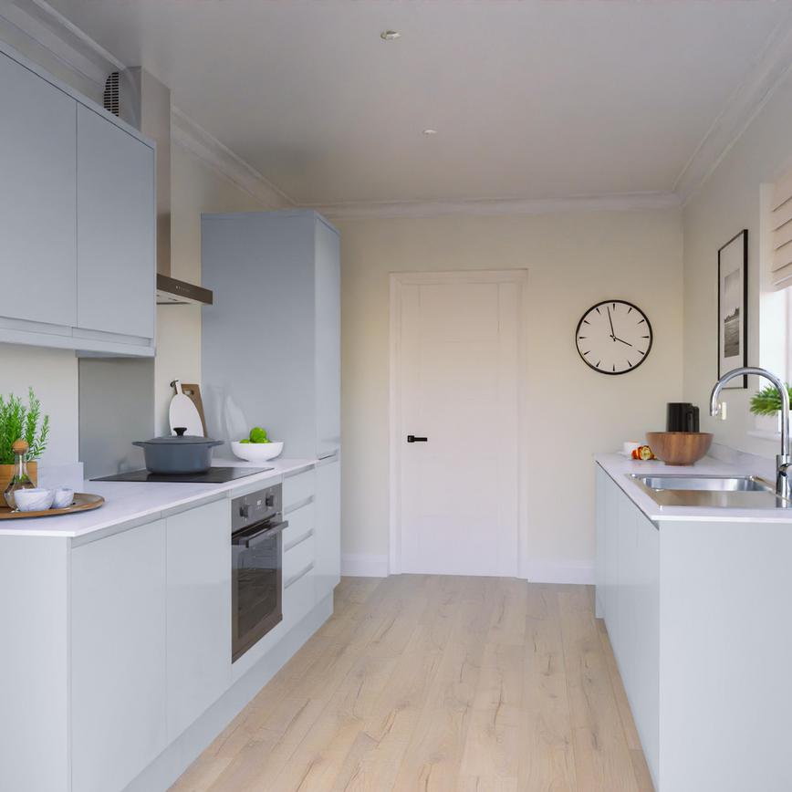 Clerkenwell Standard Mist EKES Set Shot Galley CAD