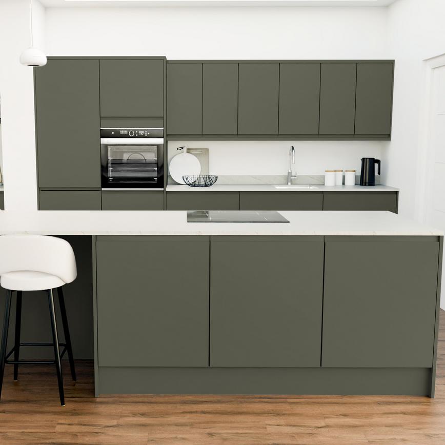 Clerkenwell Super Matt Ash Green EKES Island