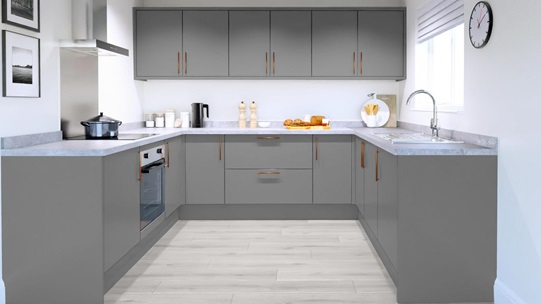 Greenwich Standard Slate Grey EKES U Shape