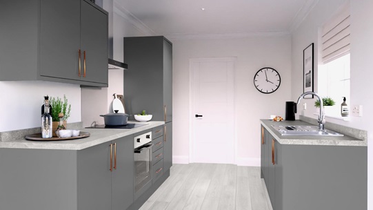 Greenwich Standard Slate Grey EKES Galley