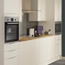Greenwich white smooth - integrated appliances