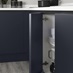 Greenwich Navy Handleless - Cabinet