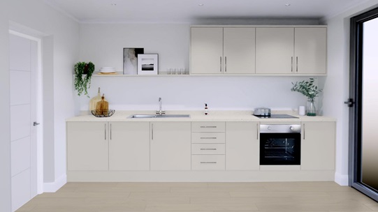 Greenwich Dove Grey EKES Single Wall Main Set Shot