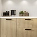 Greenwich Natural Oak Worktop & Handles Cameo
