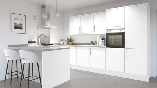 Greenwich Standard White EKES Peninsula