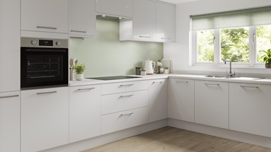 Greenwich Gloss Dove Grey Set Shot