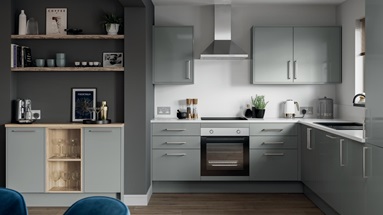 Greenwich Gloss Slate Grey Main Set Shot