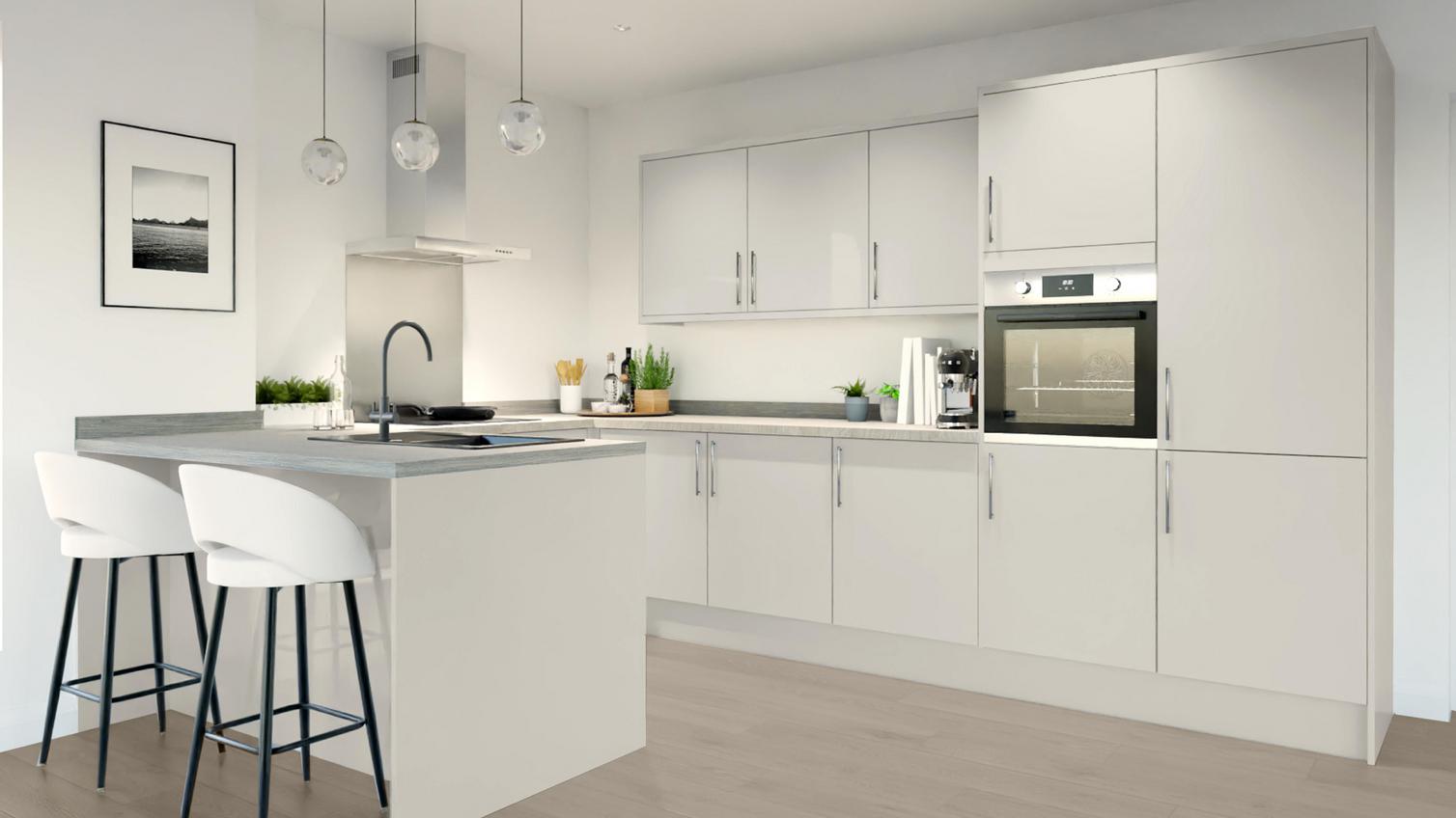 Greenwich Gloss Sandstone EKES Peninsula Main Set Shot