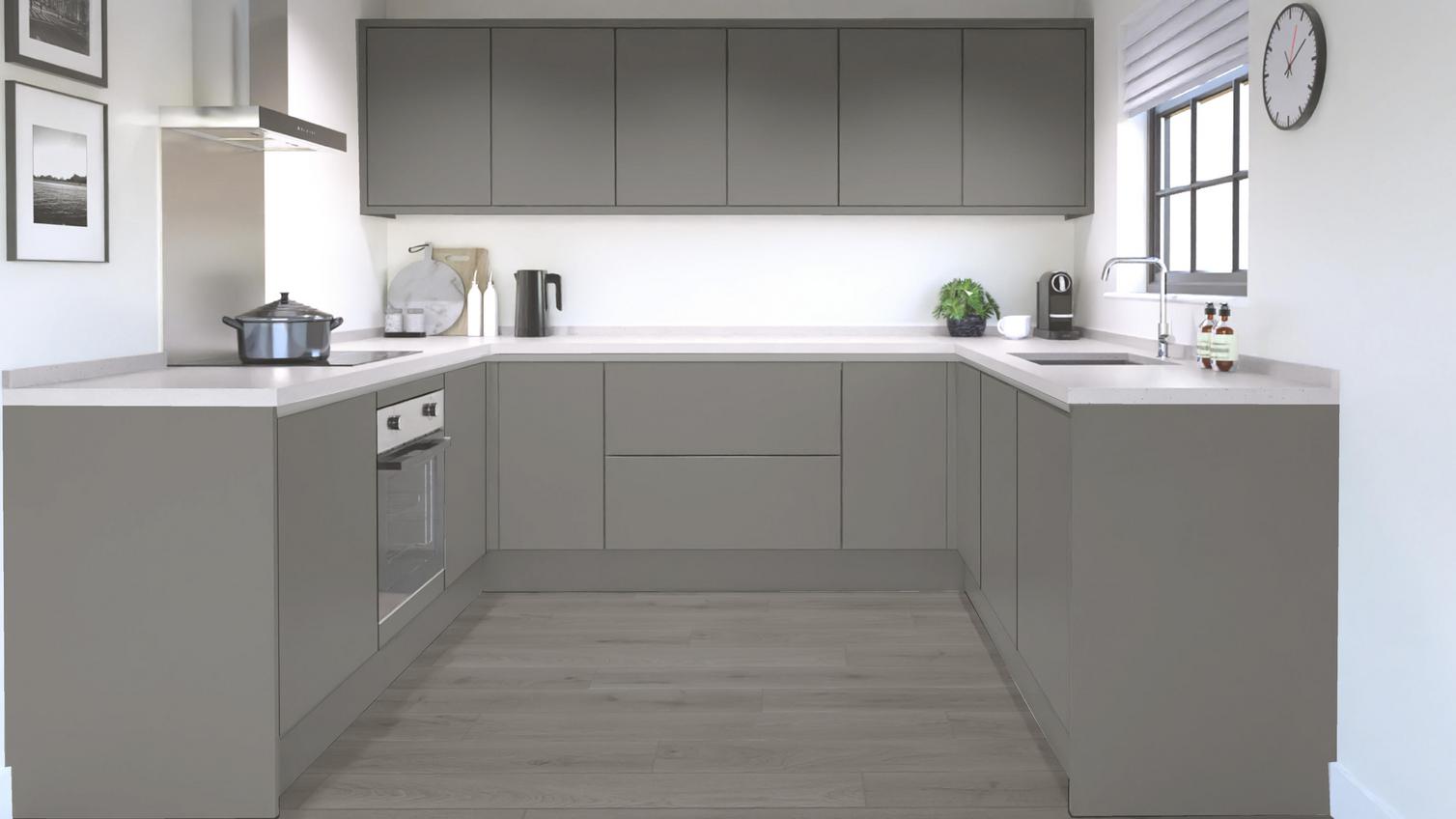 Greenwich Croft Grey Handless EKES U Shape 