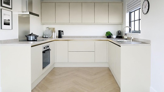 Greenwich Handleless Porcelain EKES UShaped