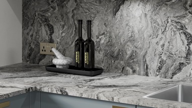 Chelford Dusk Blue Glazed Unit