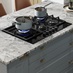 Chelford Dusk Blue Hob Detail